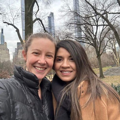 mary and katie in nyc